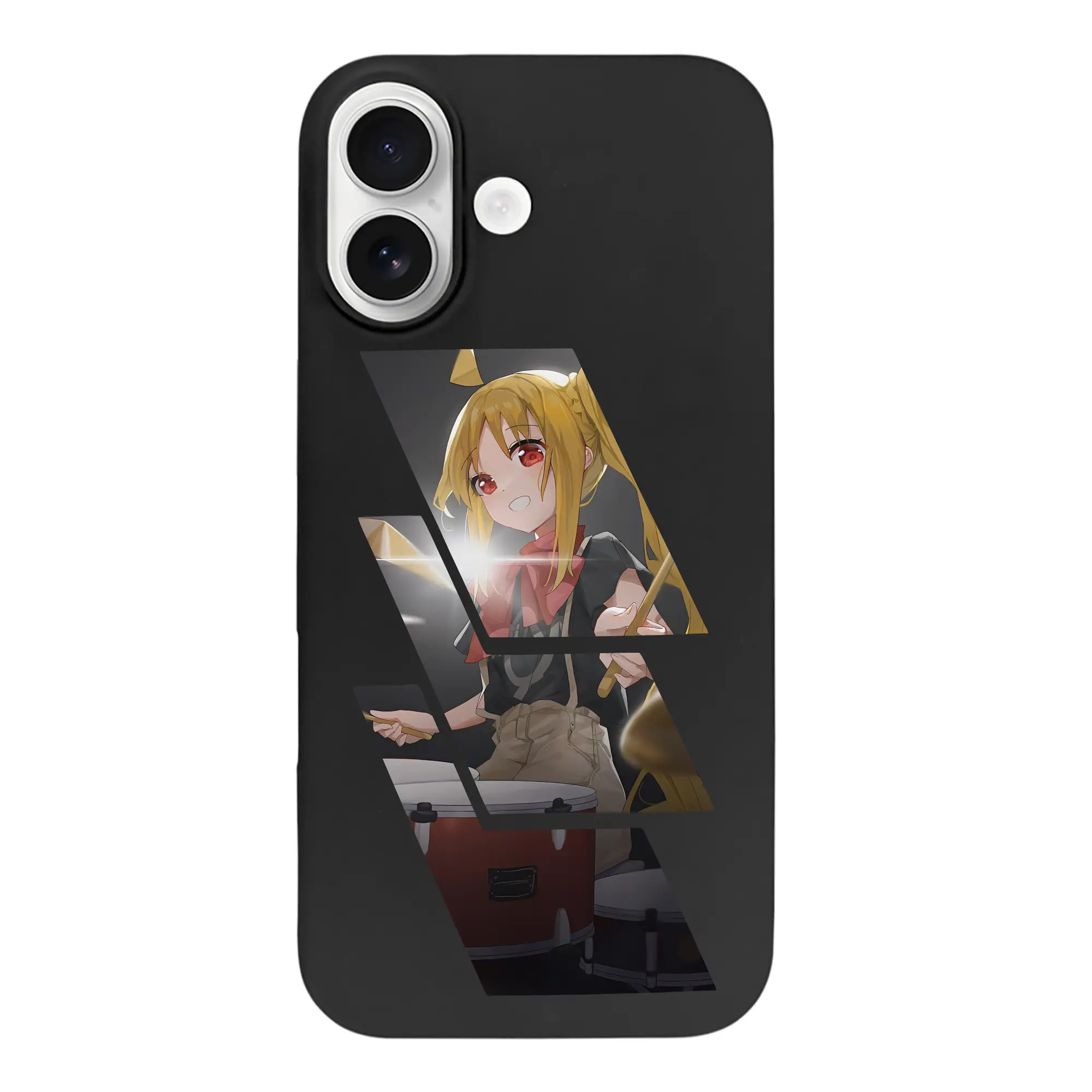 ぼっちざろっく！ グッズ,伊地知虹夏 - iPhone 17 シリーズ シリコンケース 薄型 耐衝撃 指紋防止 ソフトタッチカバー 精密フィット 傷防止 保護ケース iPhone 17/17 Air/17 Pro/17 Pro Max 対応